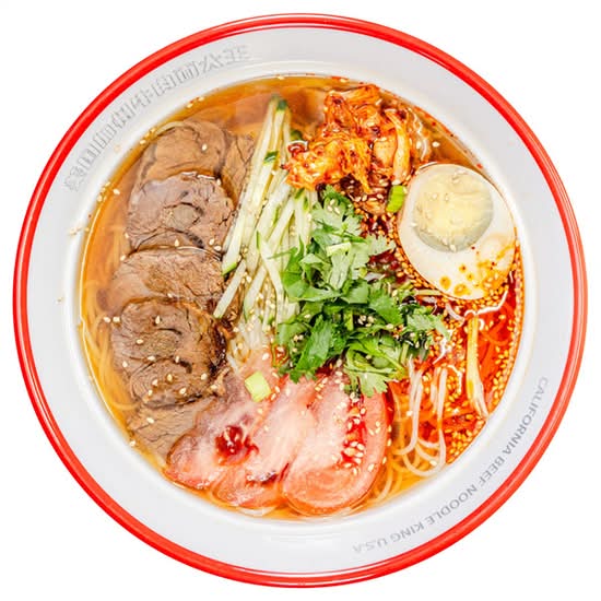 Naengmyean (Korean Style Cold Noodles) 大冷面